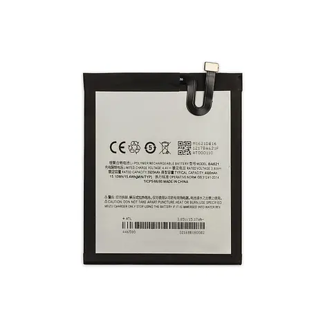 [00018047211] АКБ  Meizu BA621 (M5 Note) (4000 mAh)