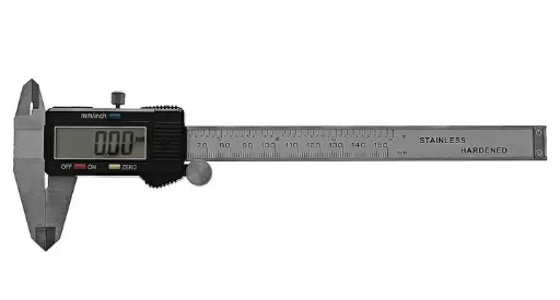 [2000000000893] Електронний штангенциркуль Generic з LCD екраном, мікрометр в кейсі + батареї 