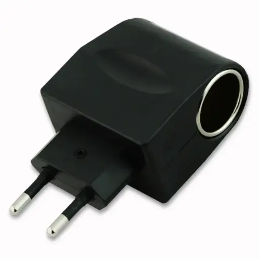 [2020000247609] Перехідник Мережа / Авто 500 mAh (Чорний)