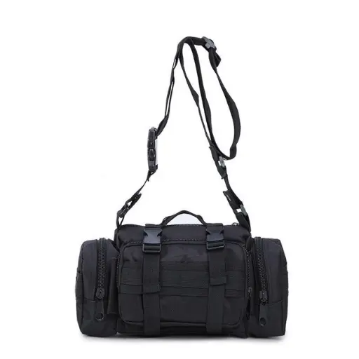 [2000000019192] Сумка поясна модульна (фанні пак) Eagle Molle M03B Black