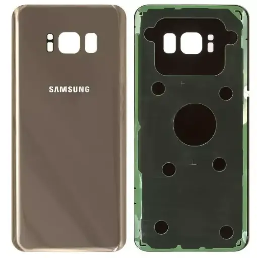 [870732] Back panel of the case Samsung G950F Galaxy S8, G950FD Galaxy S8, golden, maple gold