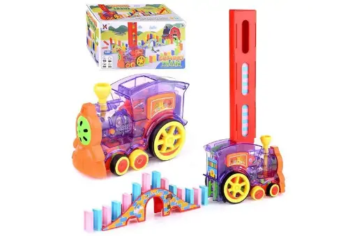 [77712972] Toy train with dominoes YXY955-1A