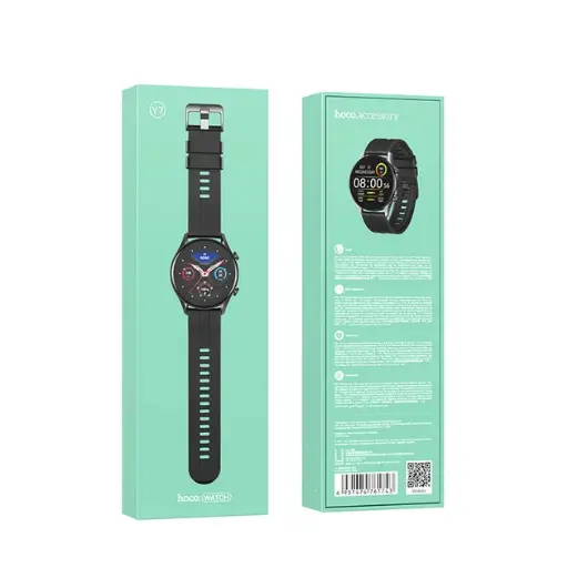 [6931474761743] Smart watch Hoco Y7 (Black)