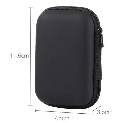 [2020000295013] Universal case for Power Bank 155*95*25mm (07, Black)