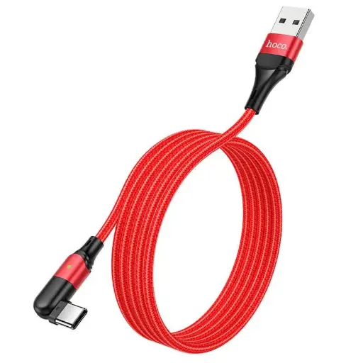 [6931474747938] USB Кабель Hoco U100 Orbit Type-C (Червоний)