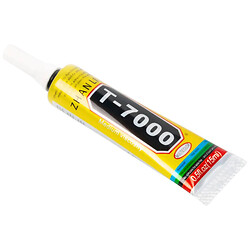 [10838] Silicone glue T-7000, black, 15ml, in a tube with a dispenser