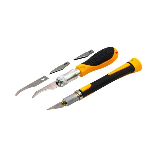[15836] WLXY WL-9303AB scalpel set (knife d = 8mm with blades 11 - 11pcs; knife d = 10mm with sickle blades - 2pcs)