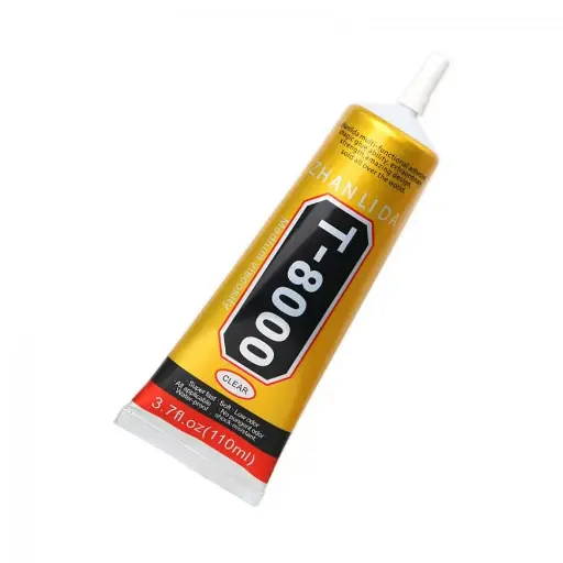 [10923] Клей силіконовий T-8000, 15ml, в тюбику з дозатором