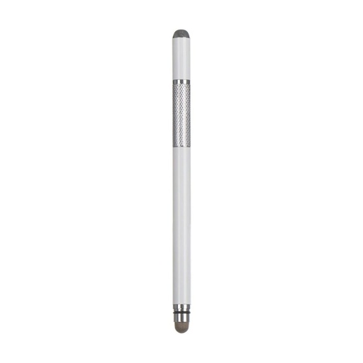 [34722] Capacitive stylus, high-precision, Jot Pro, double-sided, metal, with insert, white