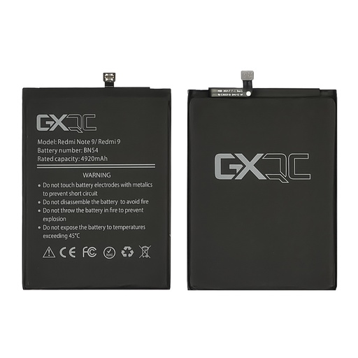 [38429] Акумулятор GX BN54 для Xiaomi Redmi Note 9/Redmi 9/Redmi 10X