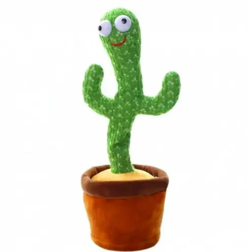 [4821000112892] Танцюючий кактус, музична іграшка, Dancing Cactus
