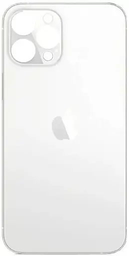 [10002647] Back cover of Apple iPhone 11 Pro Max, large cutout for the camera, , White