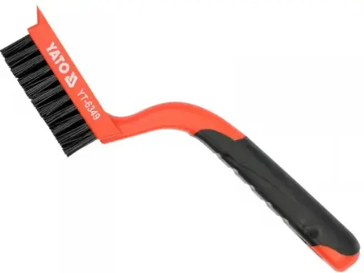 [118407] Nylon brush 5-row with plastic handle l = 180mm (118407)