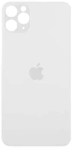 [10001614] Apple iPhone 12 Pro back cover, large cut-out for the camera, White