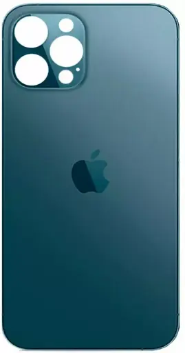 [10002956] Apple iPhone 12 Pro Max back cover, large cut-out for the camera, , Blue