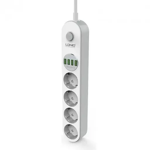 [38405] Мережевий фільтр LDNIO SE4432 2500W 4 USB