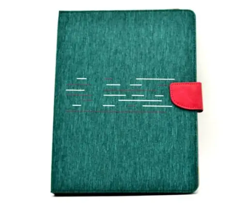 [4821000121269] Universal 9" 360 Jeans tablet book case (green)