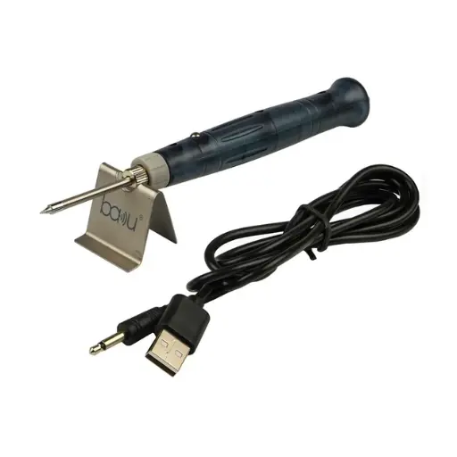 [13175] BAKU BK-460 portable soldering iron with stand (USB power supply 5V, 8W)