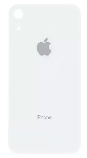 [39069] Заднє скло корпусу для Apple iPhone XR біле