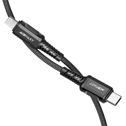[40440] USB кабель Acefast C1-01 Type-C - Lightning 3A 30W PD 1.2m чорний