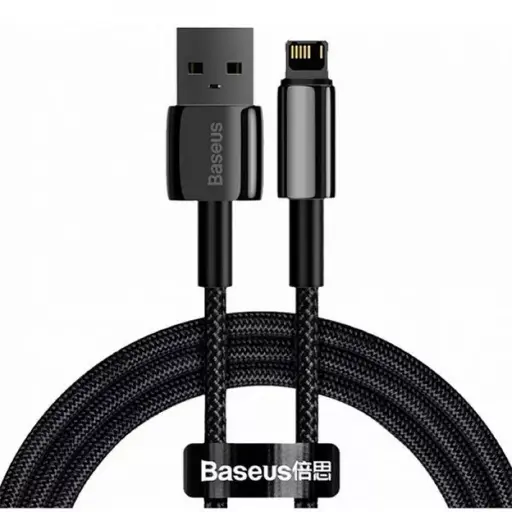 [31921] USB cable Baseus Tungsten Gold Fast Charging Lightning 2.4A (2m)