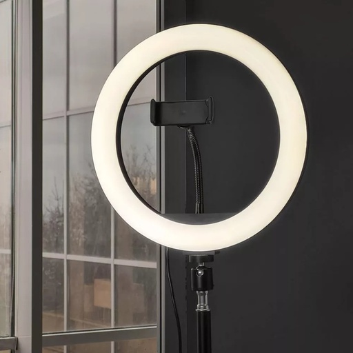 [39445] Кільцева світлодіодна LED лампа Selfie Ring M33 13" 33cm