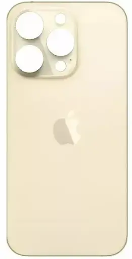 [910293] Back cover for iPhone 14 Pro Max, gold, small hole