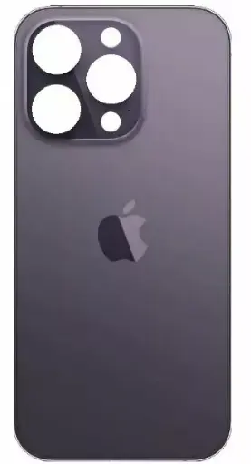 [910286] Задня панель корпусу для iPhone 14 Pro, фіолетова, small hole