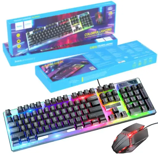[38822] Клавіатура та Михайло Hoco GM18 Luminous