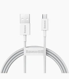 [4821000131435] Кабель USB Baseus USB to Micro 2A CAMYS (Білій)