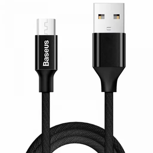 [4821000131442] USB Cable Baseus USB to Micro 2A CAMYW-A (Black, 01)