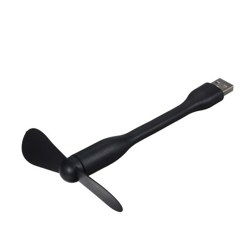 [41902] Портативний вентилятор USB чорний