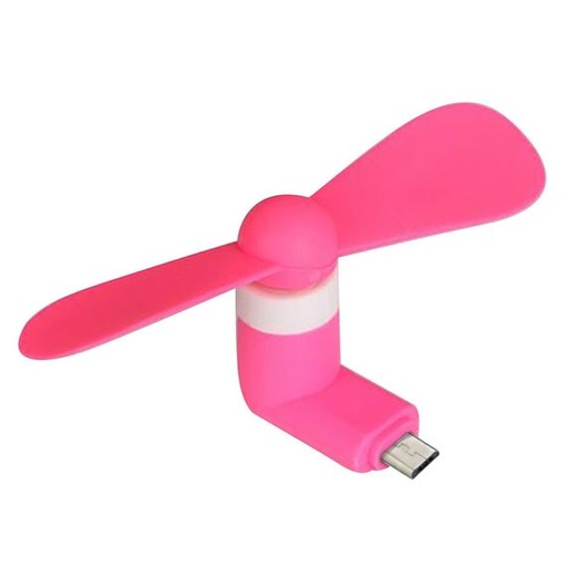 [41886] Type-C portable fan pink
