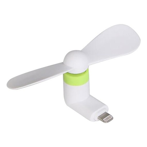 [41892] Lightning portable fan white