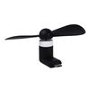 [41896] Microousb portable fan black
