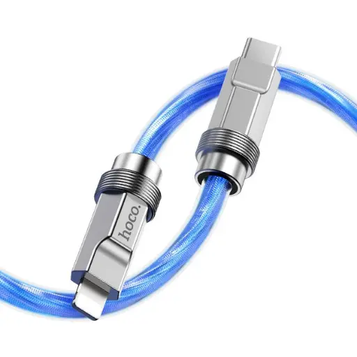 [6931474790026] USB Кабель Hoco U113 Solid PD20W Silicone Type-C to Lightning