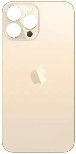 [10002195] Back cover Apple iPhone 13 Pro, large cutout for the camera, High Quality, Gold