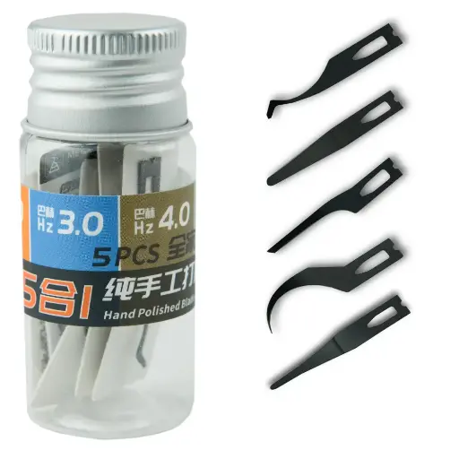 [2000000205342] QianLi Bach Scalpel Blade/Blade Set (5 in 1)