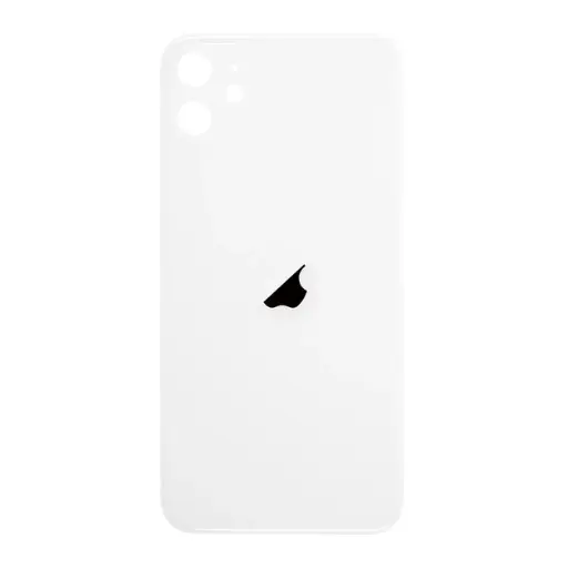 [10000475] Back cover Apple iPhone 11, large cutout for the camera, High Quality, White