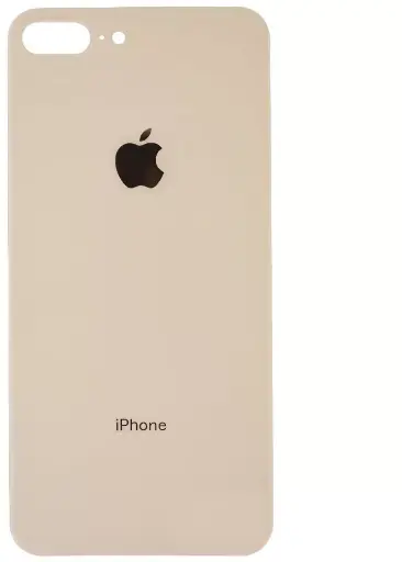 [901303] Задня панель корпусу для iPhone 8 Plus, золотиста, не потрібно знімати скло камери, big hole