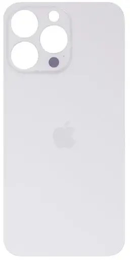 [10002196] Back cover Apple iPhone 13 Pro, large cutout for the camera, High Quality, Silver
