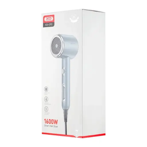 [6920680840175] Фен XO CF2 1600W з контролем температури (Синій)