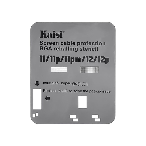 [42071] Kaisi BGA Stencil for iPhone 11/11 Pro/11 Pro Max/12/12 Pro Display Chip
