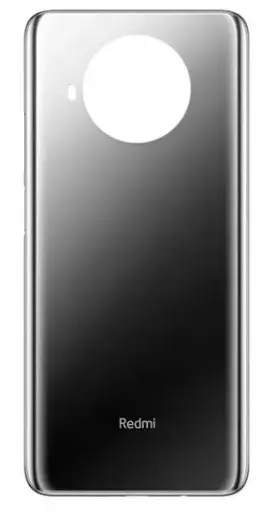 [909973] Back panel of the Xiaomi Mi 10T Lite case, gray, Redmi logo, pearl Gray