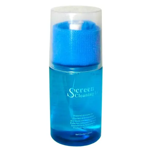 [17822] Спрей для чищення LCD дисплеїв LCD Screen Cleaner 200 ml з мікрофіброю (для очищення поверхні перед поклейкою)