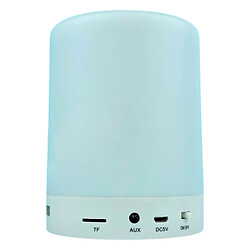 [4821000141915] Speaker Y-300 + Touch Lamp LED Bluetooth (Ch) (White)