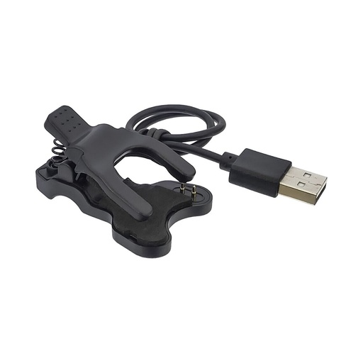 [39311] USB cable for smart watches universal clothespin (2 pin) 4 mm black