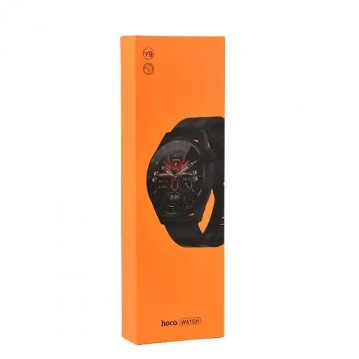 [39716] Hoco Y9 smart watch with call function black