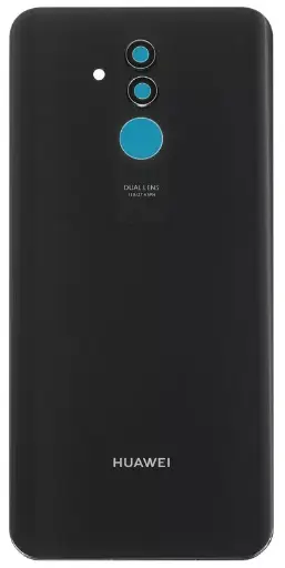 [17871] Задня частина корпусу Huawei Mate 20 Lite Black (з склом камери)