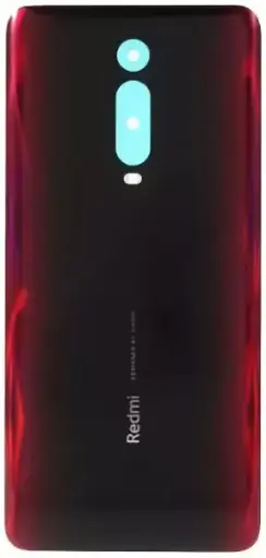 [890417] Задня панель корпусу Xiaomi Mi 9T, червона, Логотип Mi, M1903F10G